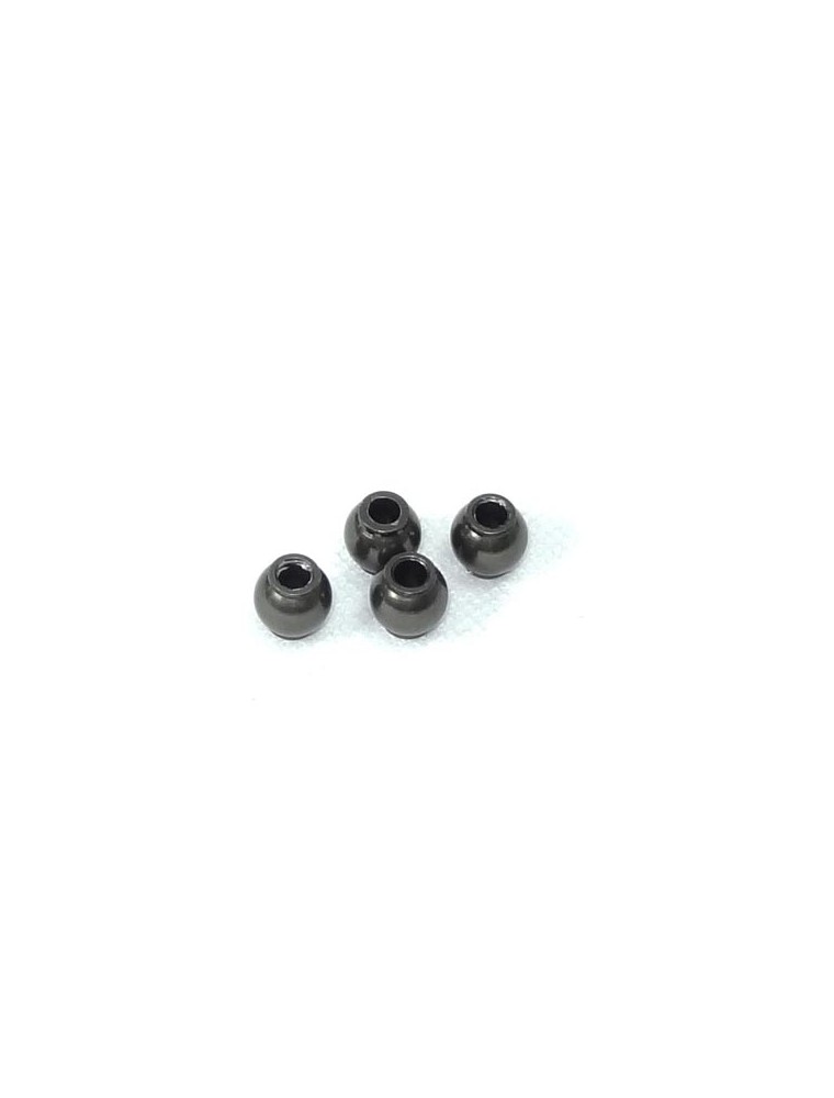 RADIOKONTROL - Shock Lower Ball(Al.)(length:10mm) 4P