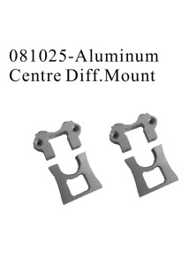 RADIOKONTROL - RK Aluminium centre diff. mount