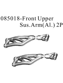 RADIOKONTROL - RK Front upper susp. arms aluminium (2 pc)