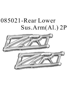 RADIOKONTROL - RK Rear lower susp. arms aluminium (2 pc)