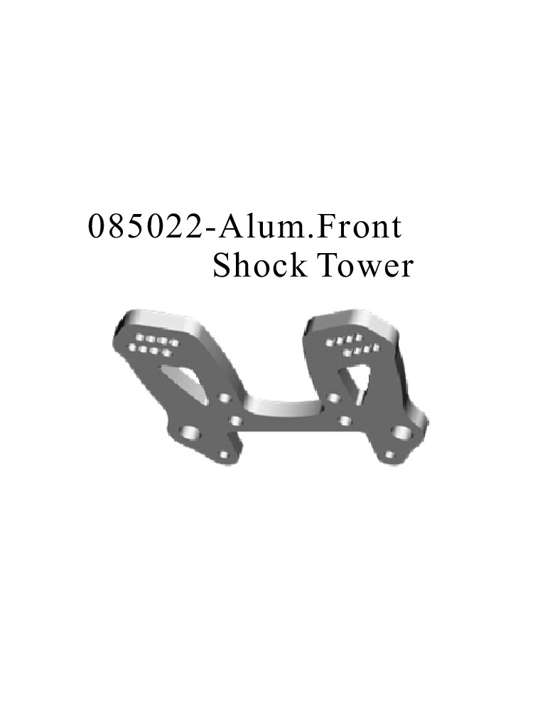 RADIOKONTROL - RK Aluminium front shock