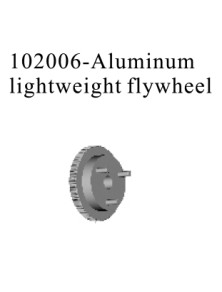 RADIOKONTROL - RK Aluminum Lightweight Flywheel