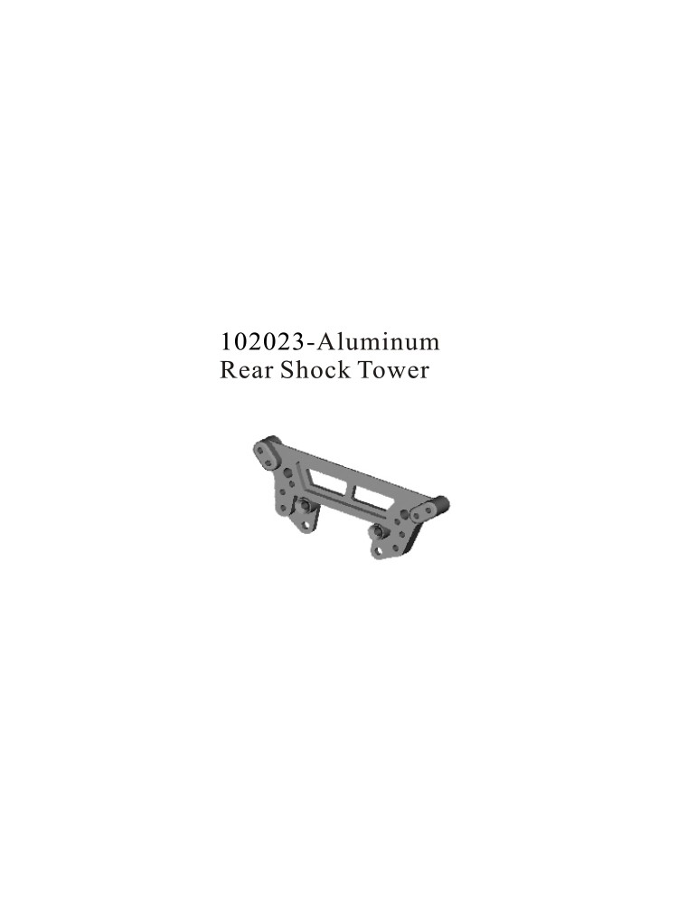 RADIOKONTROL - RKO ALL. REAR SHOCK TOWER