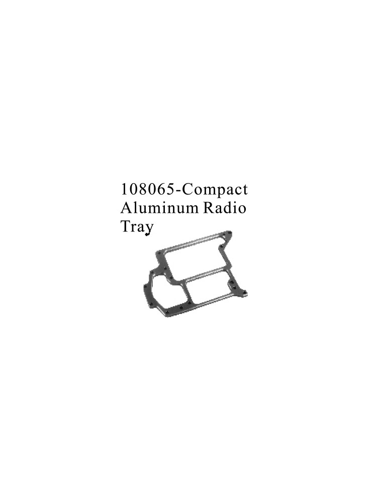 RADIOKONTROL - Radio Tray for 1:10 Buggy/Monster