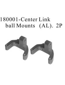 RADIOKONTROL - RK Center Link Ball Mounts (Al.) 2P