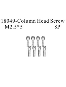 RADIOKONTROL - RK Column Head Screw M2.5*5 (8 pc)