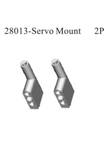 RADIOKONTROL - RK Servo mount (2 pc)