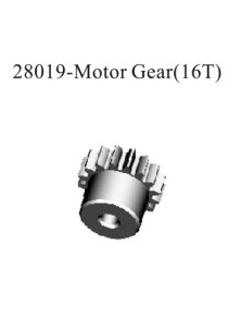 RADIOKONTROL - RK Motor Gear (16 T)