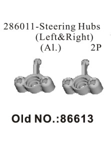 RADIOKONTROL - STEERING HUBS (LEFTandRIGHT) (AL)