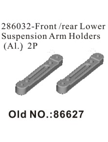 RADIOKONTROL - FRONT/REAR LOWER SUSPENSION ARM HOLDERS (AL.)