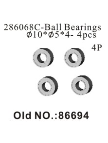 RADIOKONTROL - Ball Bearing 10x5x4