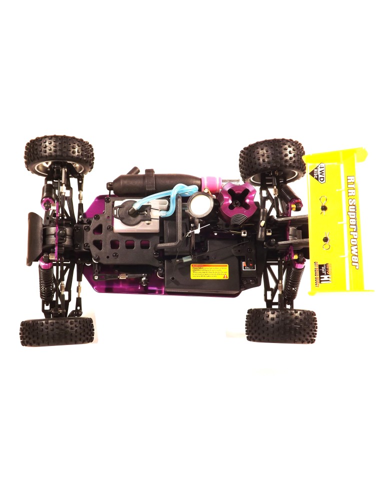 RADIOKONTROL - 1/10 Auto radiocomandata a scoppio Buggy 4wd