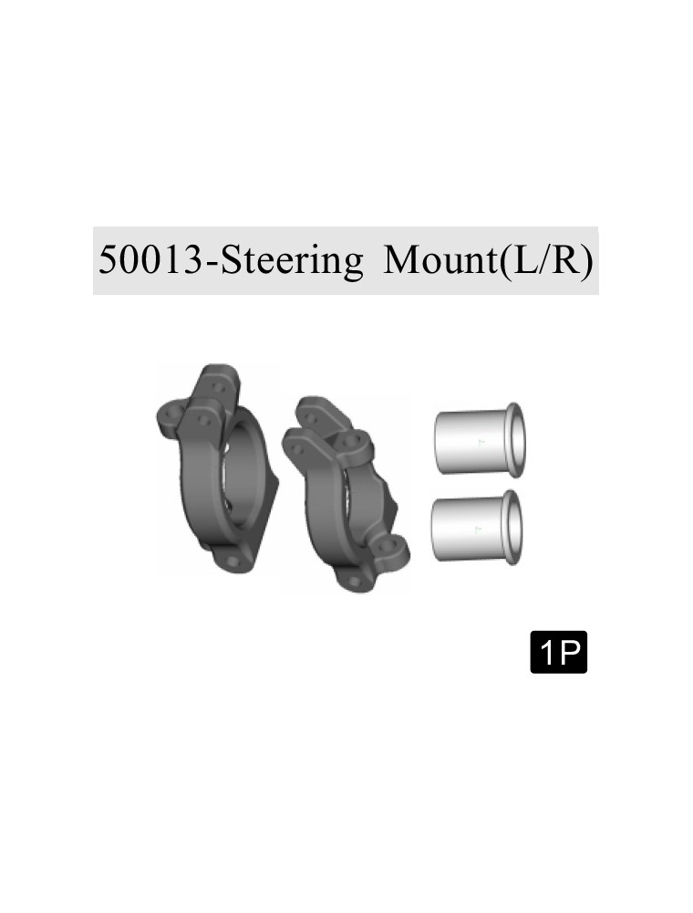 RADIOKONTROL - RK Steering Hub Set (L+R)