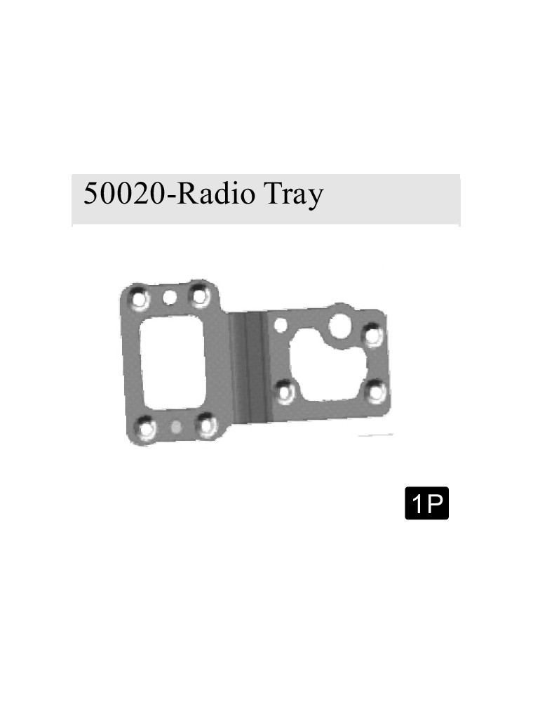 RADIOKONTROL - RK Radio tray