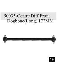 RADIOKONTROL - RK Centre diff. front dogbone long 170 mm