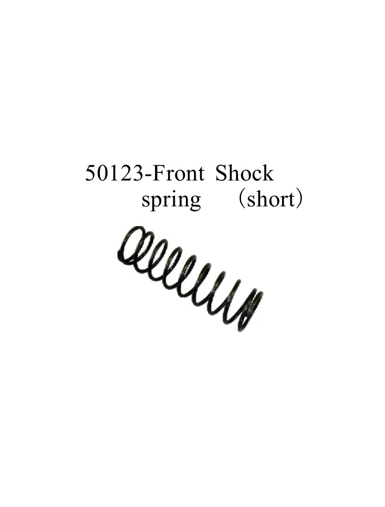 RADIOKONTROL - RKO FRONT SHOCK SPRINGS (SHORT )