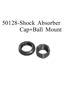 RADIOKONTROL - RKO SHOCK ABSORBER CAP + BALL MOUNT