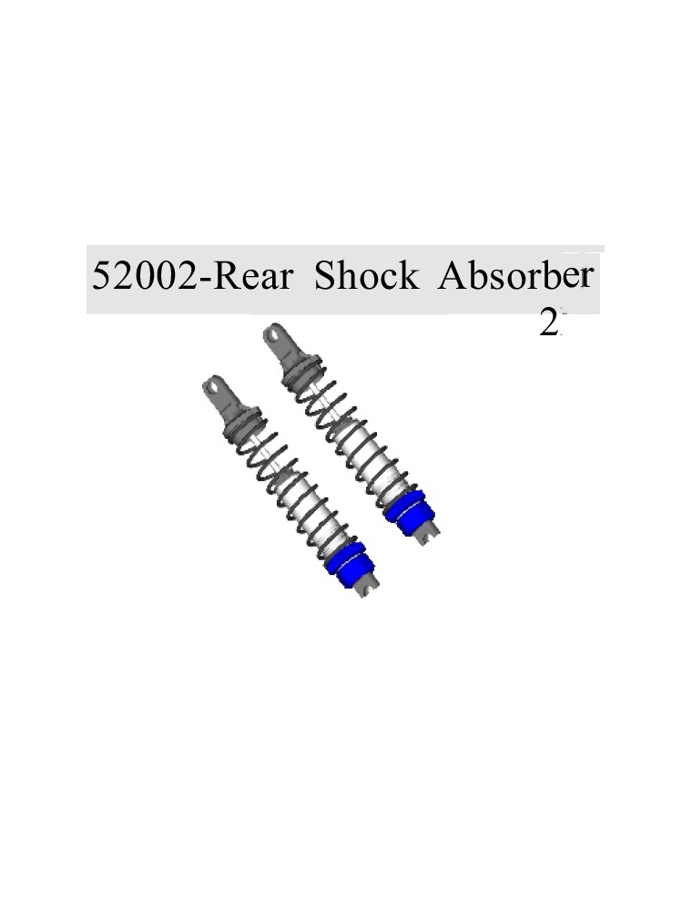 RADIOKONTROL - RK Rear Shock Absorber (2 pc)