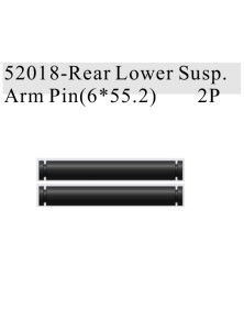 RADIOKONTROL - RK Rear Lower Suspension Arm Pin (2 p.)