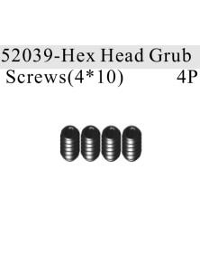 RADIOKONTROL - RK Hex Head Gruc Screw (4 p.)