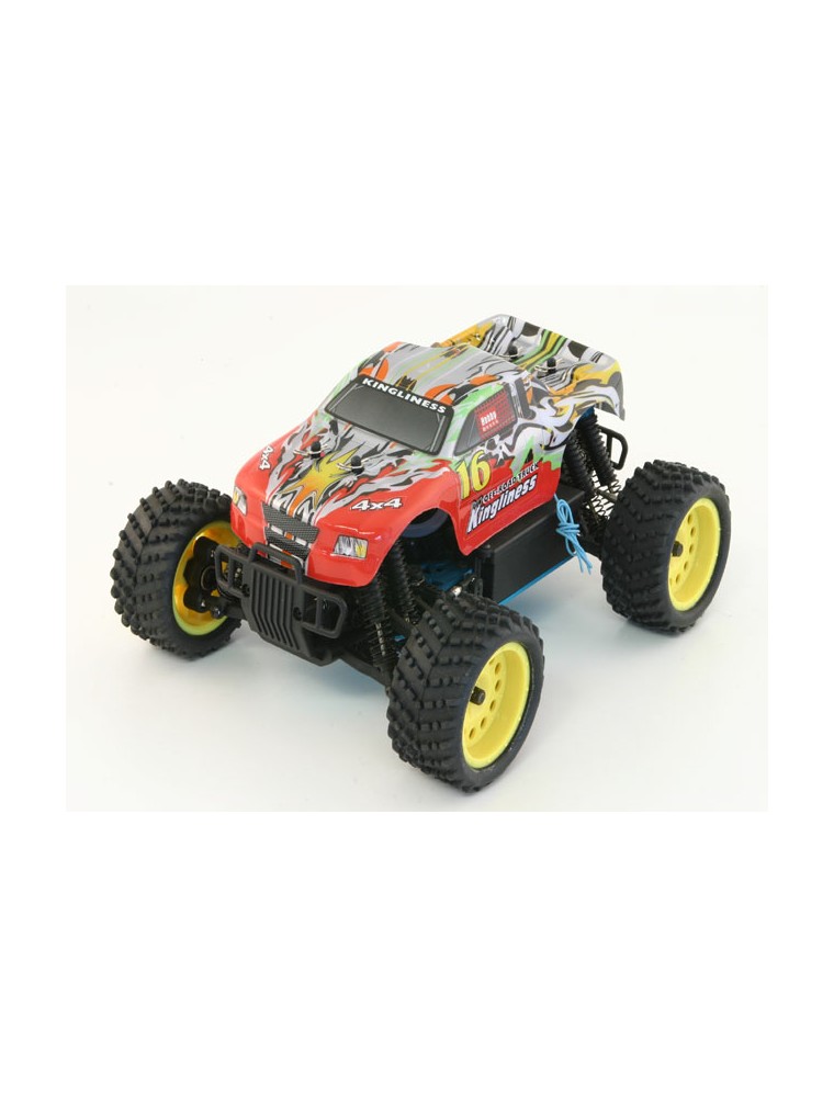 RADIOKONTROL - 1/16 Auto radiocomandata a scoppio Monster Truck 4wd