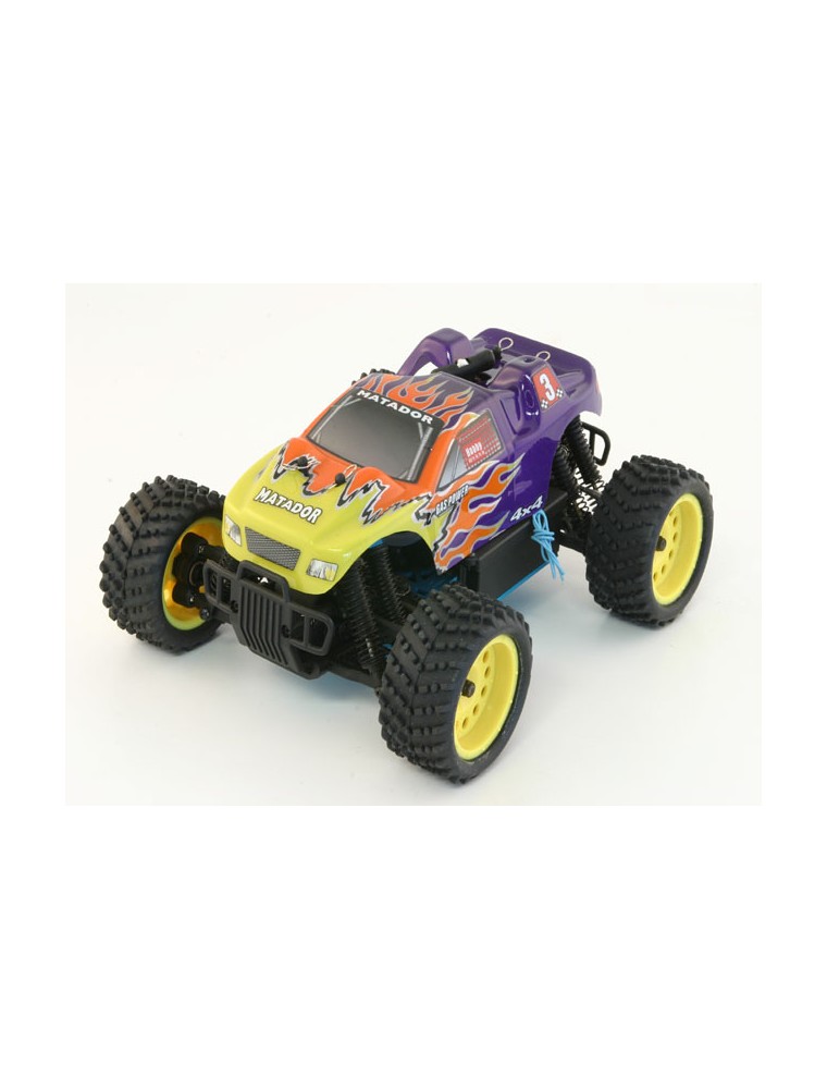 RADIOKONTROL - 1/16 Auto radiocomandata a scoppio Monster Truck 4wd