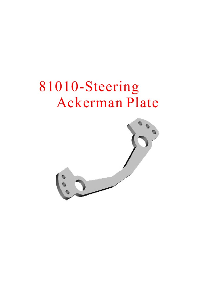 RADIOKONTROL - RK Steering Ackerman plate