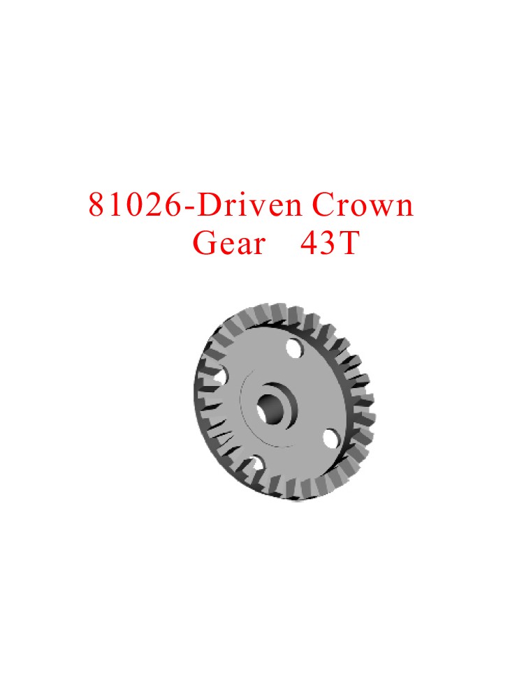 RADIOKONTROL - RK Driven crown gear