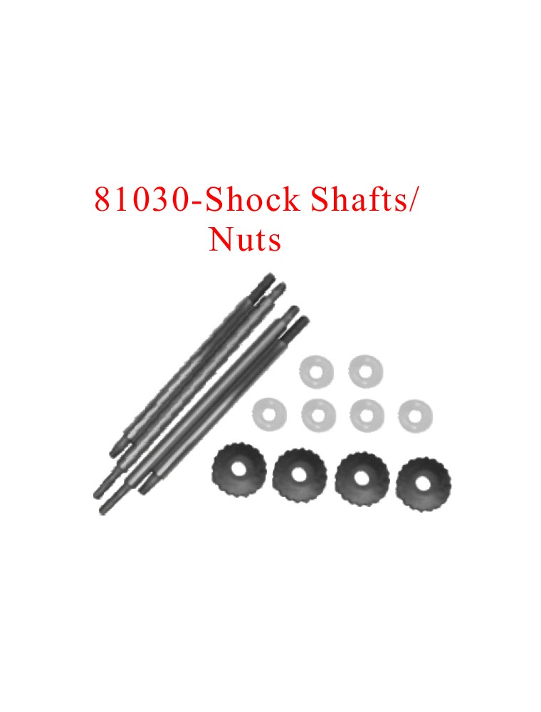 RADIOKONTROL - RKO SHOCK SHAFTS / NUTS