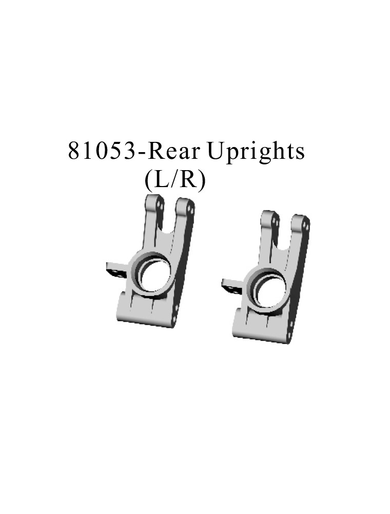 RADIOKONTROL - RK Rear Uprights (L/R)