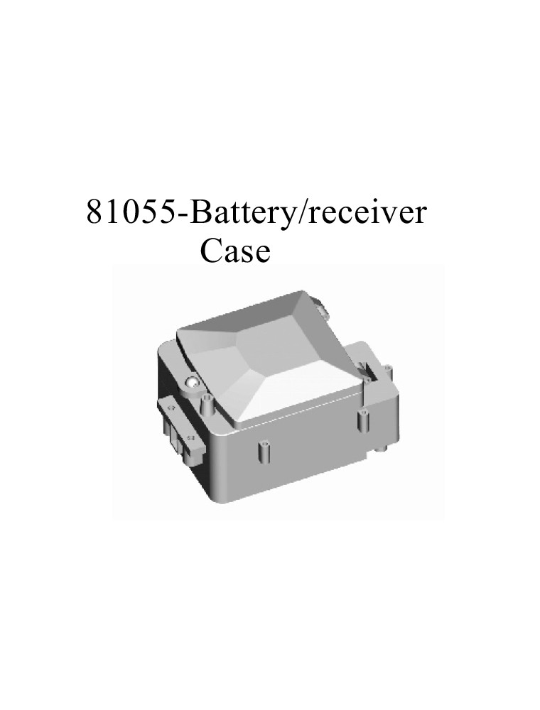 RADIOKONTROL - RK Battery/receiver case