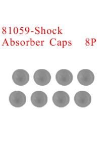 RADIOKONTROL - RK Shock absorber caps (8 pc)