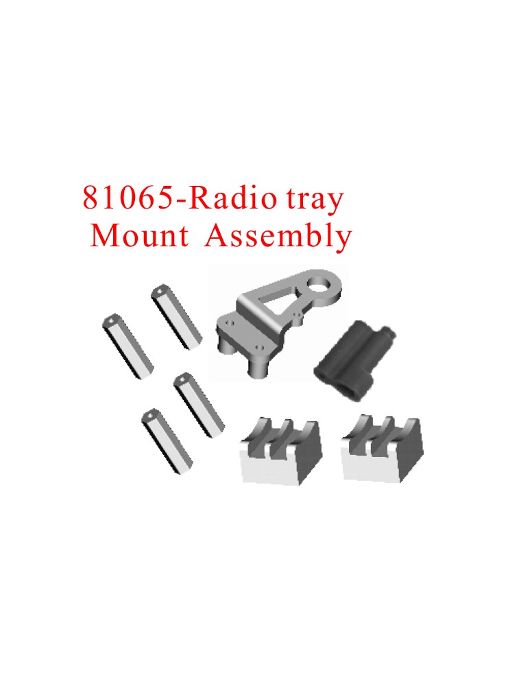 RADIOKONTROL - RK Radi tray mount assembly