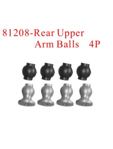 RADIOKONTROL - RK Rear upper arm balls (4 pc)