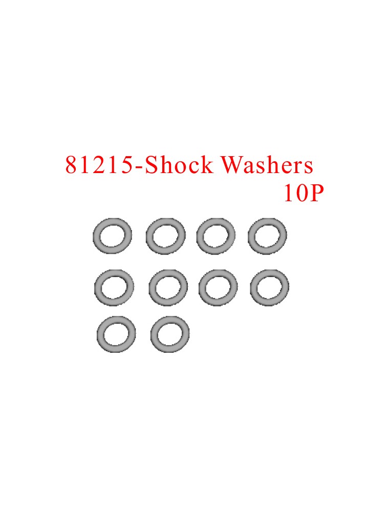 RADIOKONTROL - RK Shock seals (12 pc)