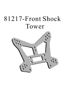 RADIOKONTROL - RK Front shock tower