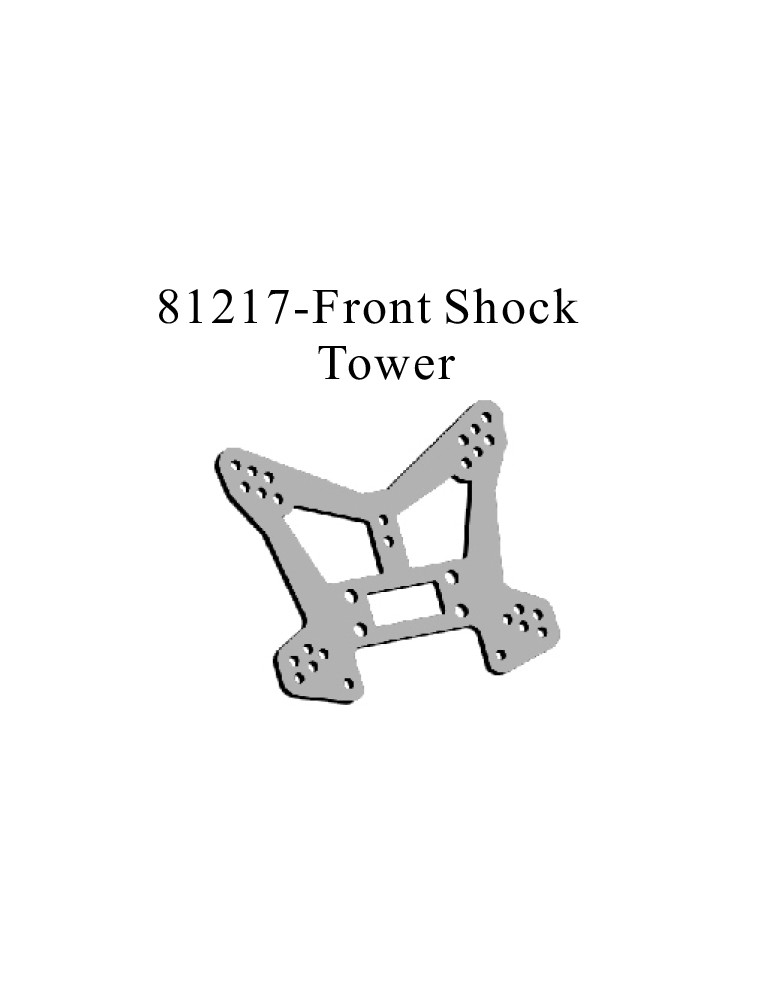 RADIOKONTROL - RK Front shock tower