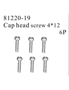 RADIOKONTROL - RK Cap head screw 3*12 (5 pc)