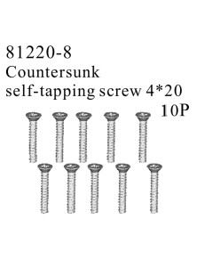 RADIOKONTROL - RK Countersunk self-tapping screw 4*20 (10 pc)