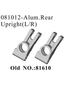 RADIOKONTROL - RK Aluminium rear hub carrier (L+R)