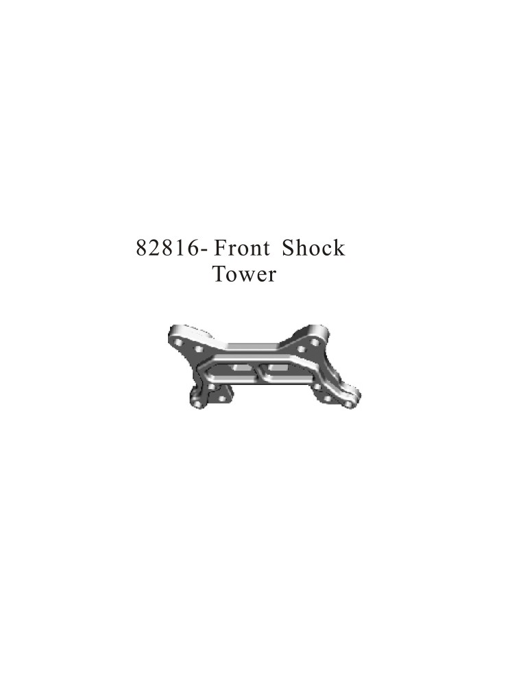 RADIOKONTROL - RK Front shock tower