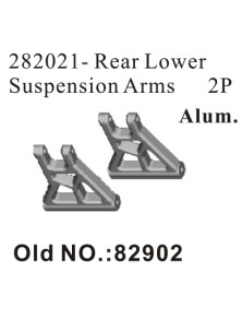 RADIOKONTROL - RK Aluminium rear lower suspension arms (2 pc)