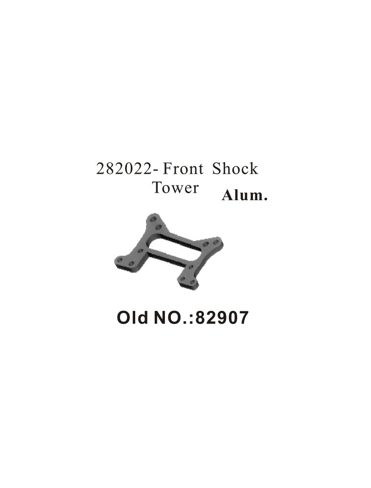 RADIOKONTROL - RK Aluminium front shock tower