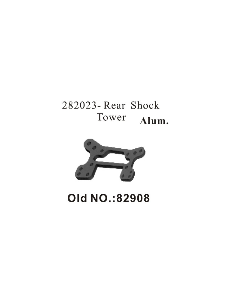 RADIOKONTROL - RK Aluminium rear shock tower