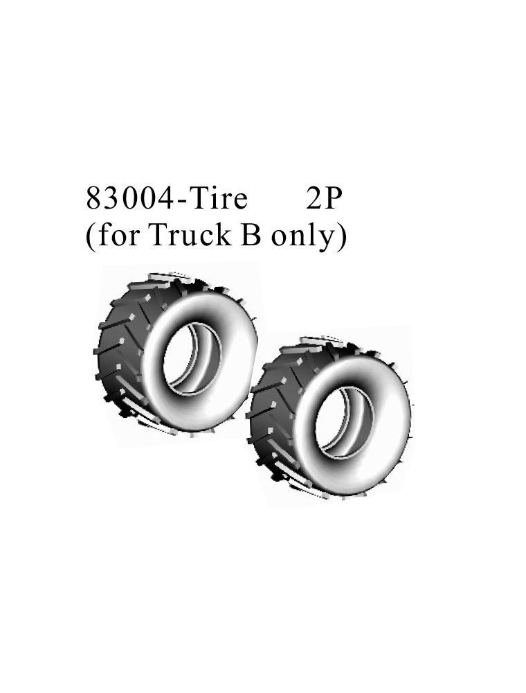 RADIOKONTROL - RK Tire 2 pc