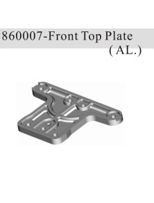 RADIOKONTROL - RK Front top plate aluminium