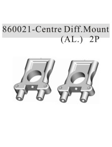 RADIOKONTROL - RK Centre diff. mount aluminium