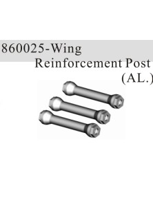 RADIOKONTROL - RK Wing reinforcement post aluminium