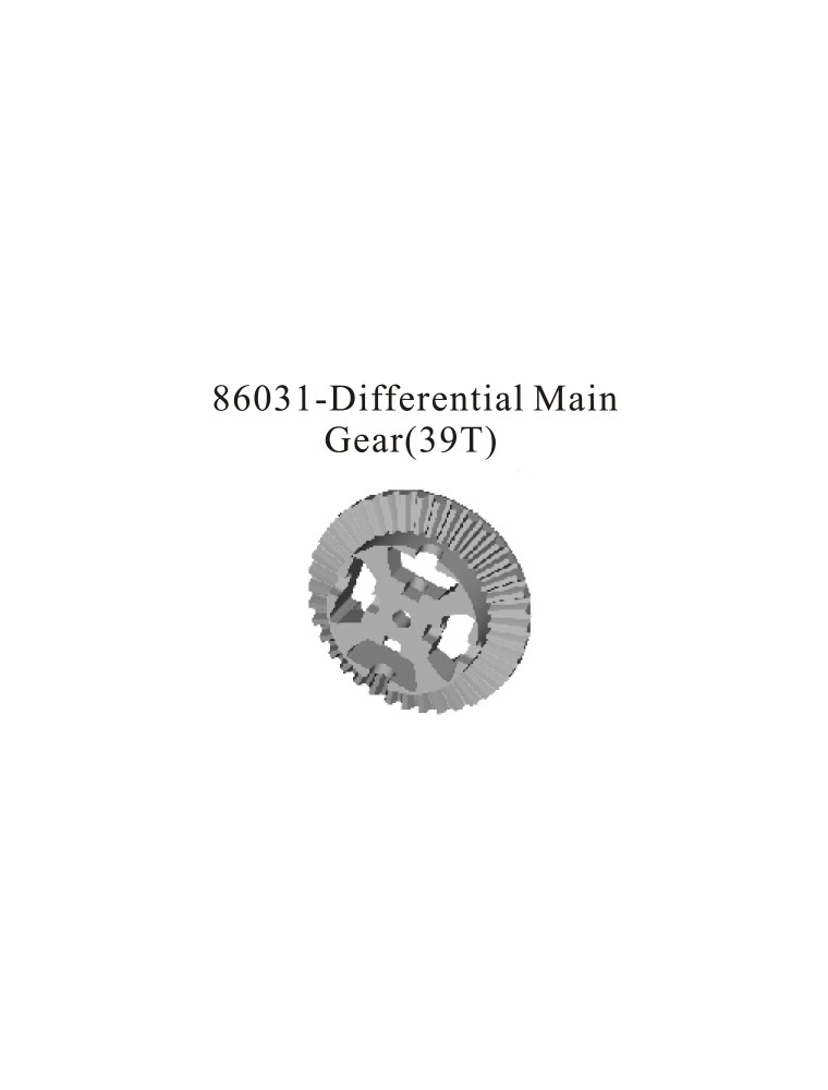 RADIOKONTROL - Differential Main Gear (39 T)