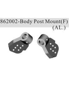 RADIOKONTROL - RK Body post. mount (F) aluminium